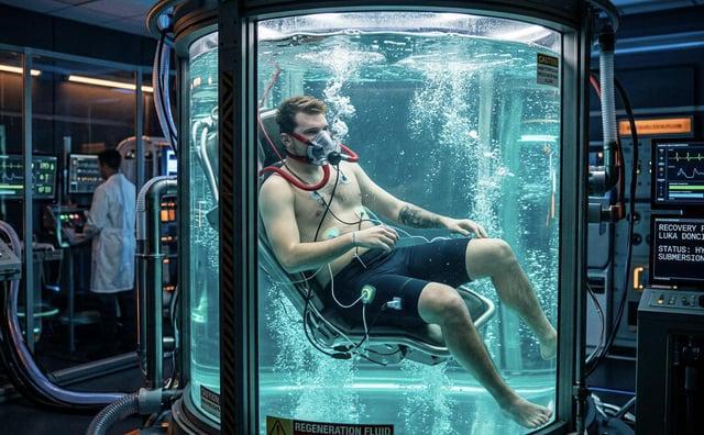 u8国际平台-东契奇突然飞欧洲治腿筋，湖人球迷慌了：这剧情我见过